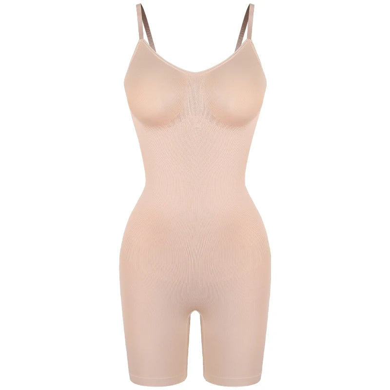 Snap Shapewear Full-Body Bodysuit (Nude)